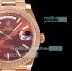 GM Factory Swiss Replica Rolex Day Date 40mm Watch Chocolate Dial Rose Gold Case (4)_th.jpg